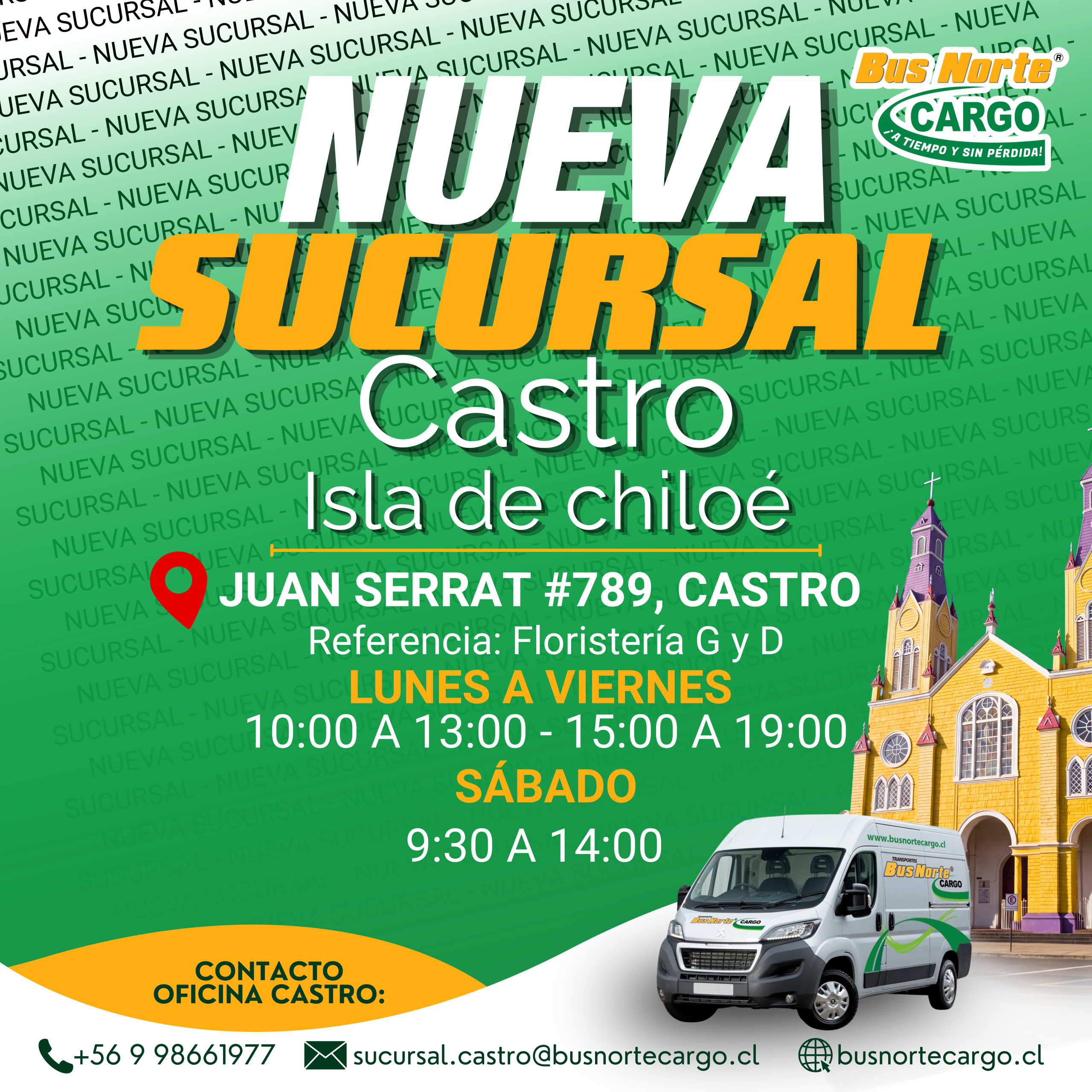 Nueva Sucursal Busnorte Cargo